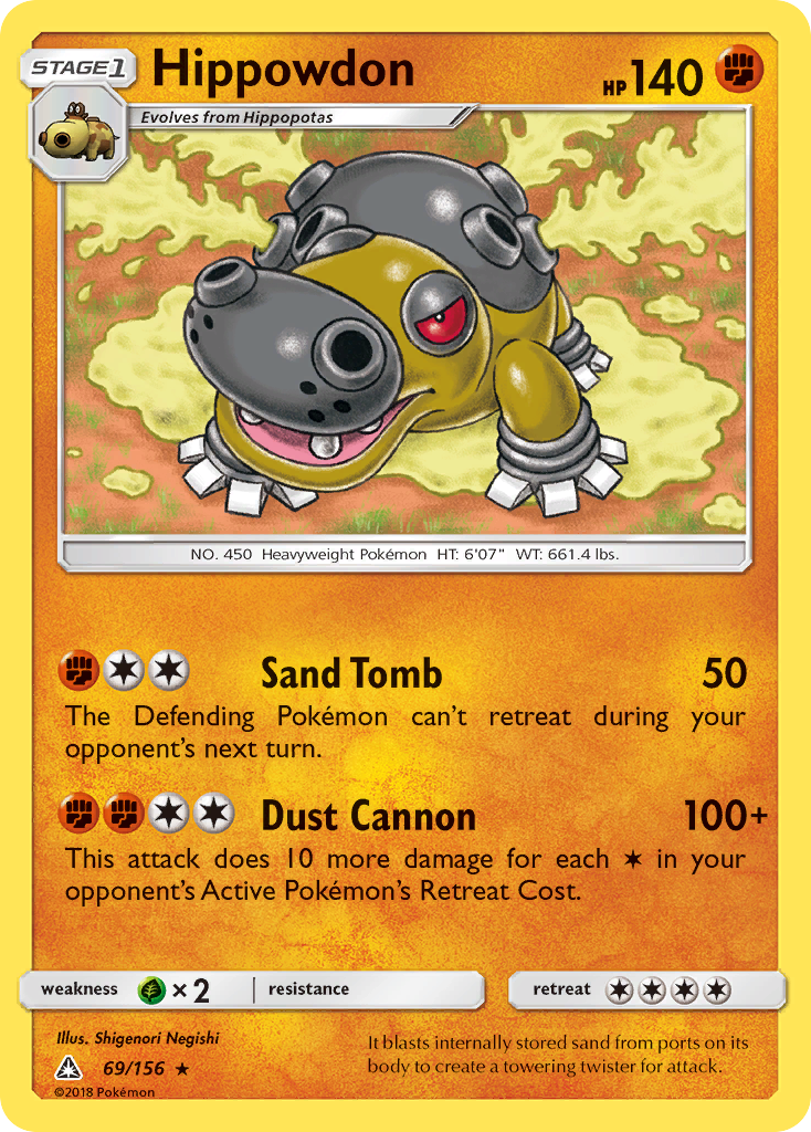 Ultra Prism Hippowdon #69/156